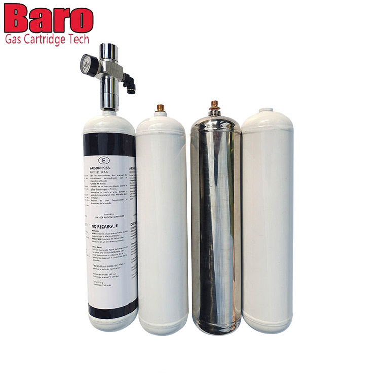580g aluminiumcylinderkrämladdare